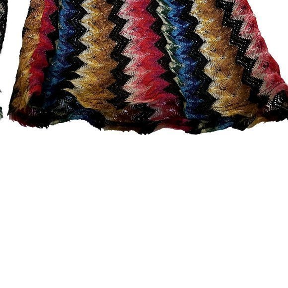 Trina Turk Penelope Wide Leg Pants Boho Beach Summer Vacation Multicolor Crochet - Picture 3 of 14